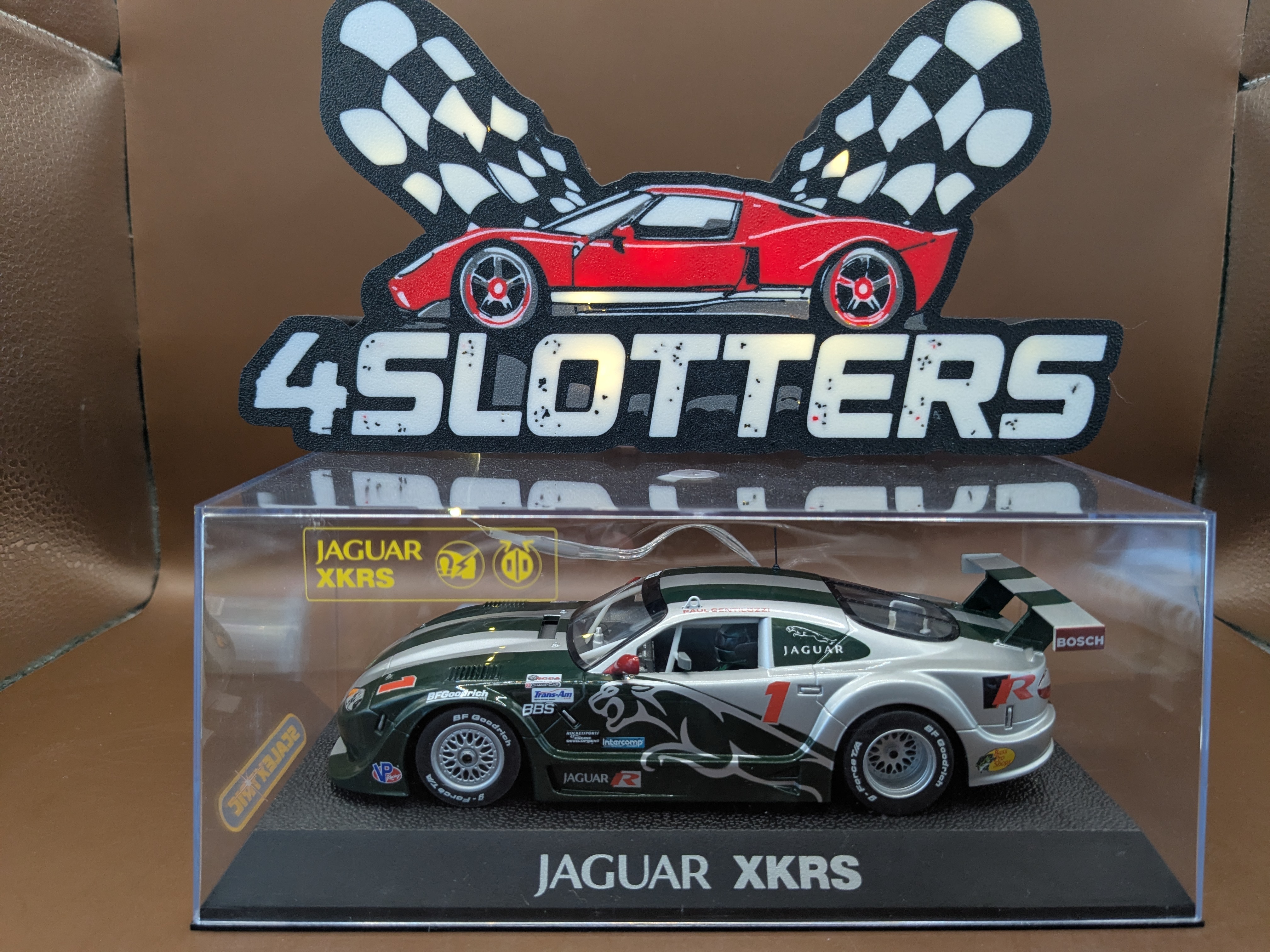 Scalextric Jaguar XKRS #1 Rocketsports