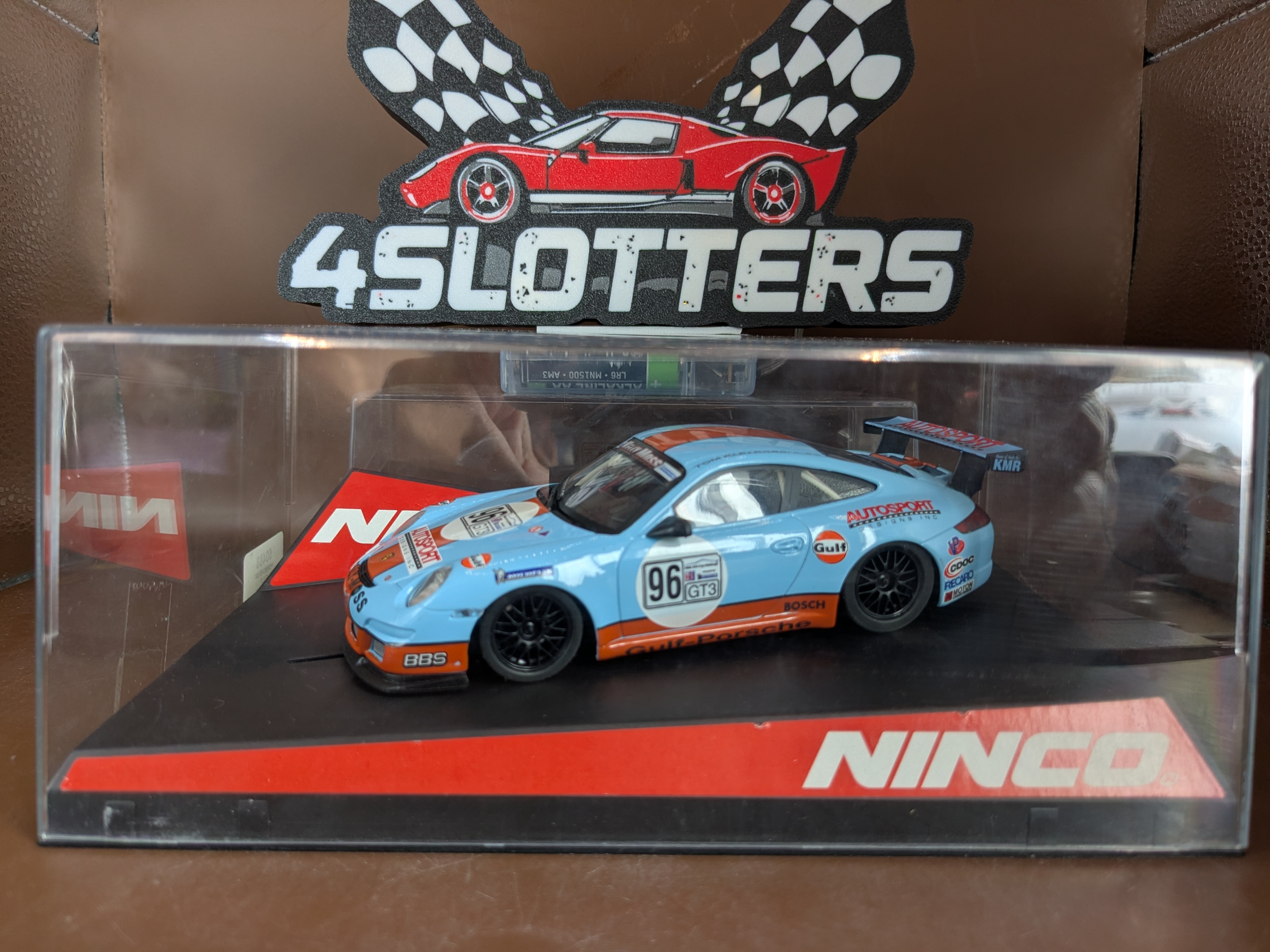 Ninco Porsche 997 GT3 #96 Gulf Kelly Mos Racing