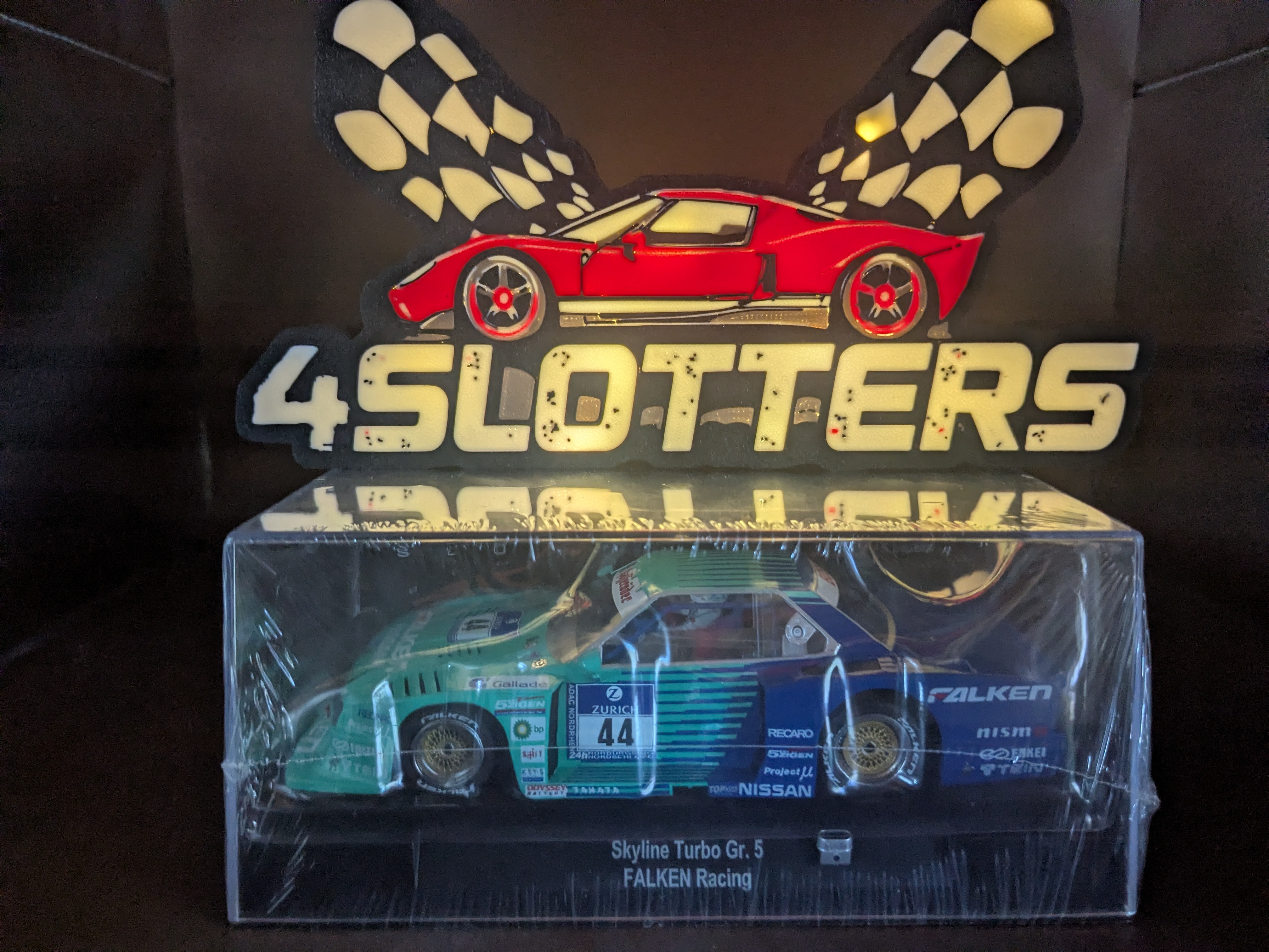 Sideways Nissan Skyline Turbo Gr 5 #44 Falken