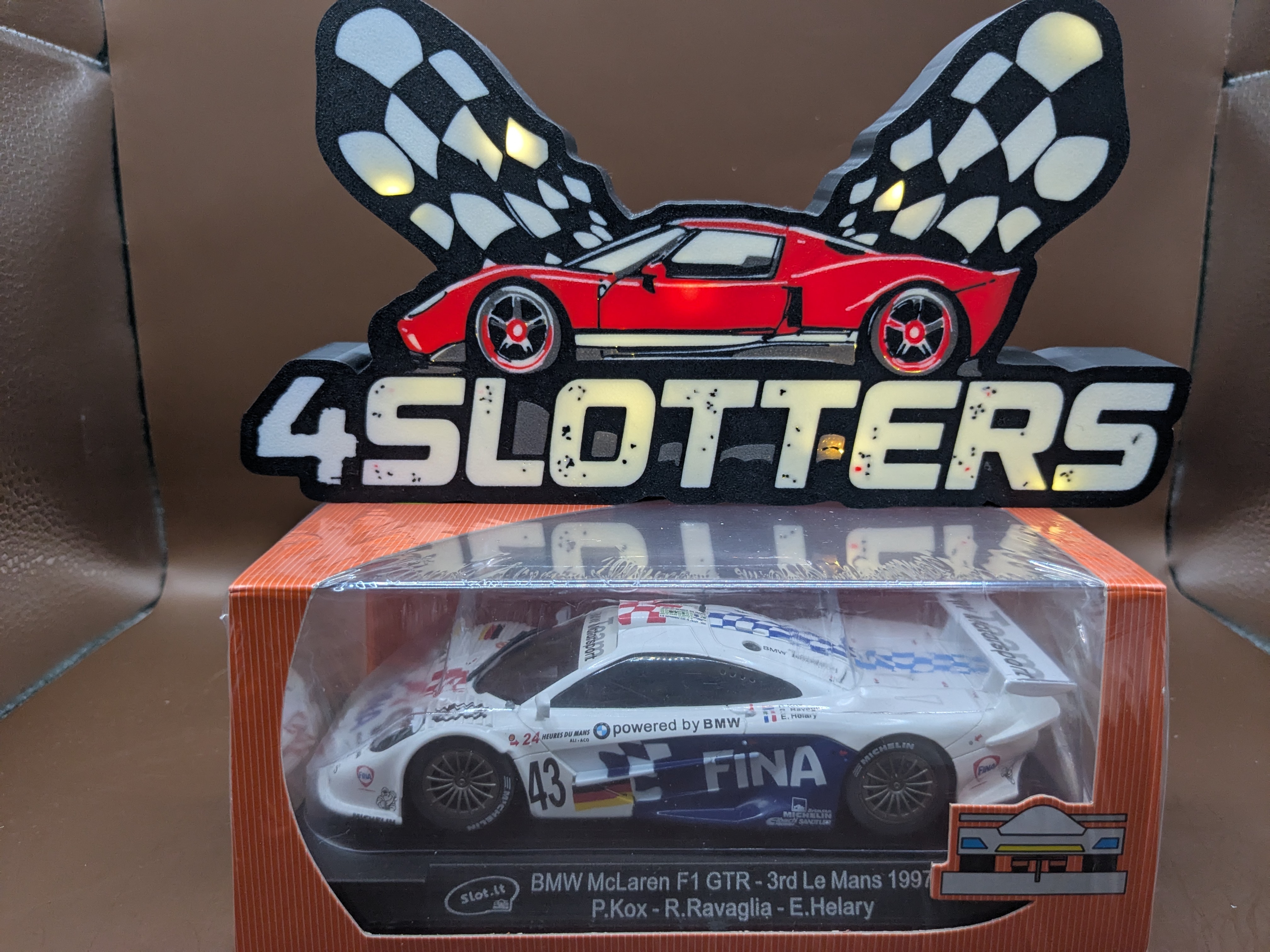Slot.It McLaren F1 GTR #43 Fina 3e Le Mans 1997