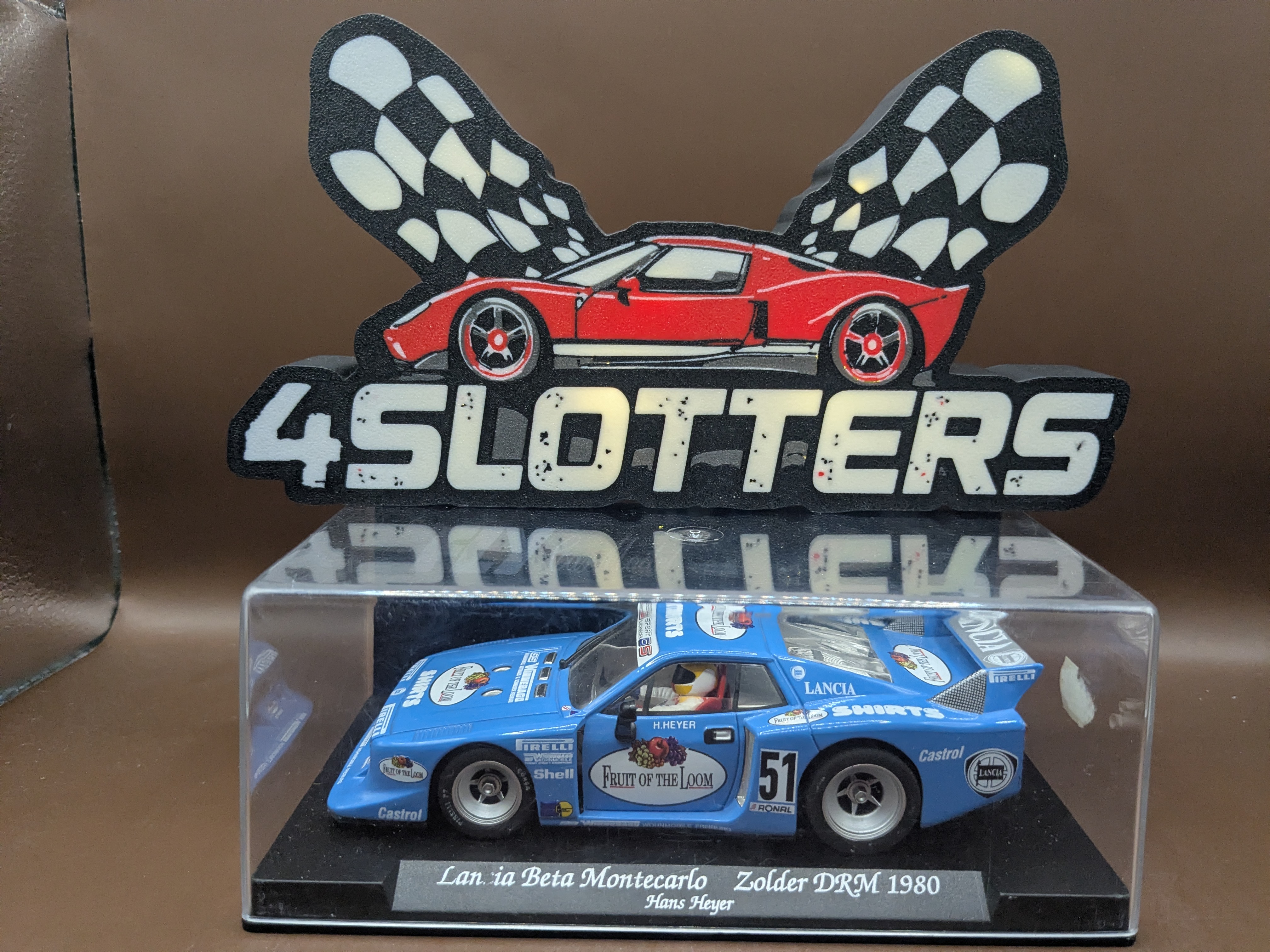Fly Lancia Beta Monte Carlo #51 Fruit of the Loom Zolder DRM 1980