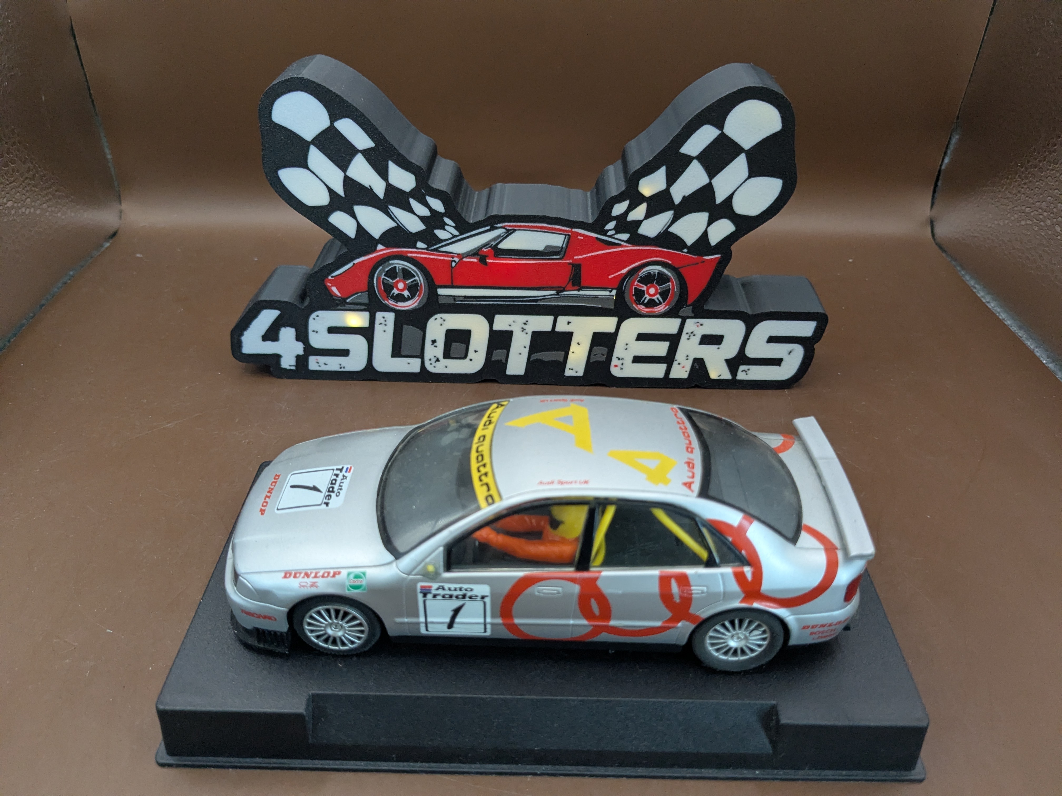 Scalextric Audi A4 #1 Autotrader *USED*