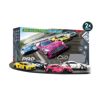Scalextric SET ARC PRO Pro Platinum GT Race Set c1436