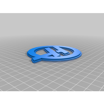 F1 Logo Haas 3D4Slotters