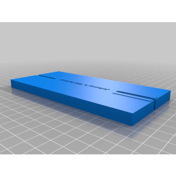 Baseplate Double Slotted 3D4slotters