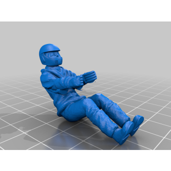 Racing Driver Seated 3D4Slotters
