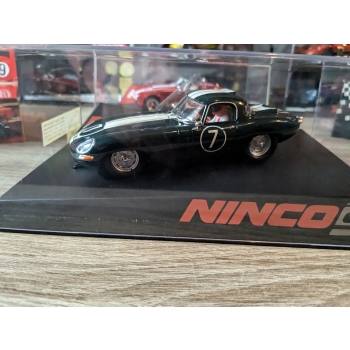 Ninco Jaguar E-Type Roadster #7 British Green
