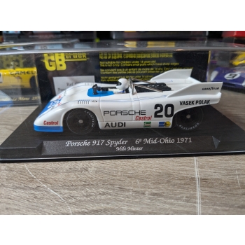 Fly Porsche 917 Spider #20 6 hrs Mid-Ohio 1971 Milt Minter