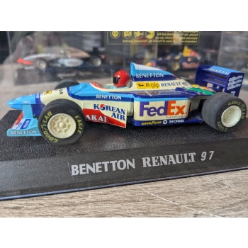 Scalextric F1 Renault Benetton 1997 Jean Alesi RARE