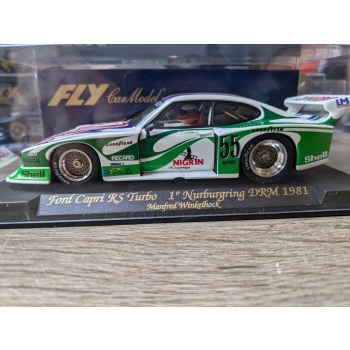 Fly Ford Capri RS Turbo #55 Nigrin 1e Nuburgring DRM 1981 Manfred Winkelhock