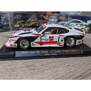 Fly Ford Capri RS Turbo #2 Wurth 1e Zolder DRM 1981 Klaus Ludwig