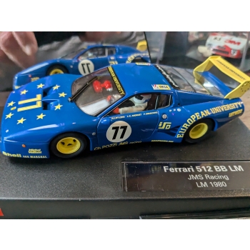 Carrera Ferrari 512BB #77 JMS Racing Le Mans 1980