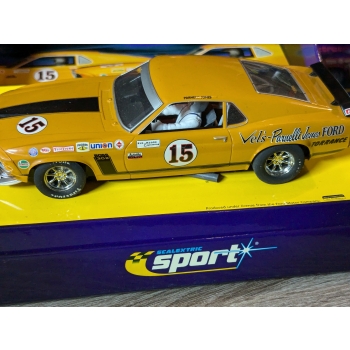 Scalextric Ford Mustang Boss 302 #15 Trans Am Championship 1969 Parnelli Jones LIMITED