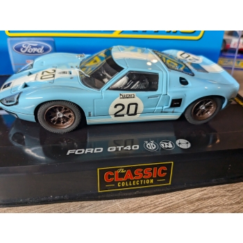 Scalextric Ford GT40 MK2 #20 Schlessinger LIMITED TO 1500