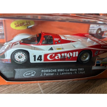 Slot-It Porsche 956C #14 Canon Le Mans 1983 Palmer & Lammers & Lloyd