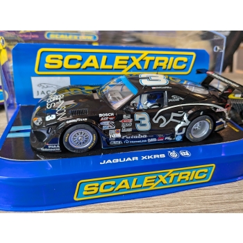 Scalextric Jaguar XKRS #3 Johnson Control Rocketsport