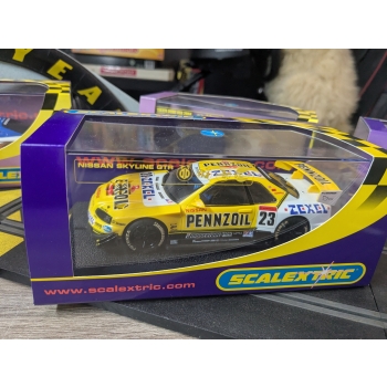 Scalextric Nissan Skyline #23 Pennzoil USED