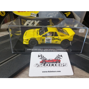 Slotcar 1/32 Fly Lancia 037 #102 Camel Lana Storico Classico 2013 Rosso & Varale