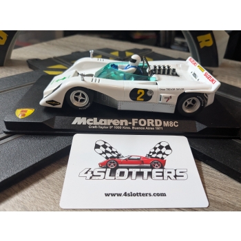 MG Vanquish McLaren-Ford M8C #2 Buenos Aires 1971 9th 1000 km Chris Craft 