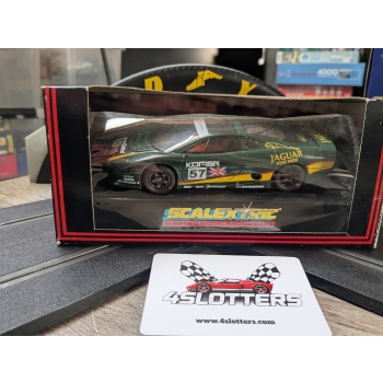 Scalextric Jaguar XJ220 #57 Green 