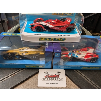 3x Scalextric Formula E SALE