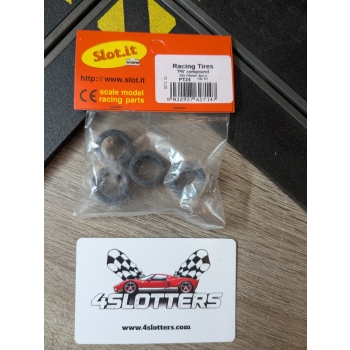 Racing Tires Slot-It P6 compound 19x10 PT24 4 pieces 