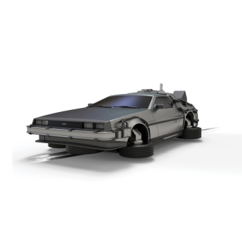 PRE-ORDER Scalextric DeLorean BACK TO THE FUTURE 2- FLYING TIME MACH (03/25) *