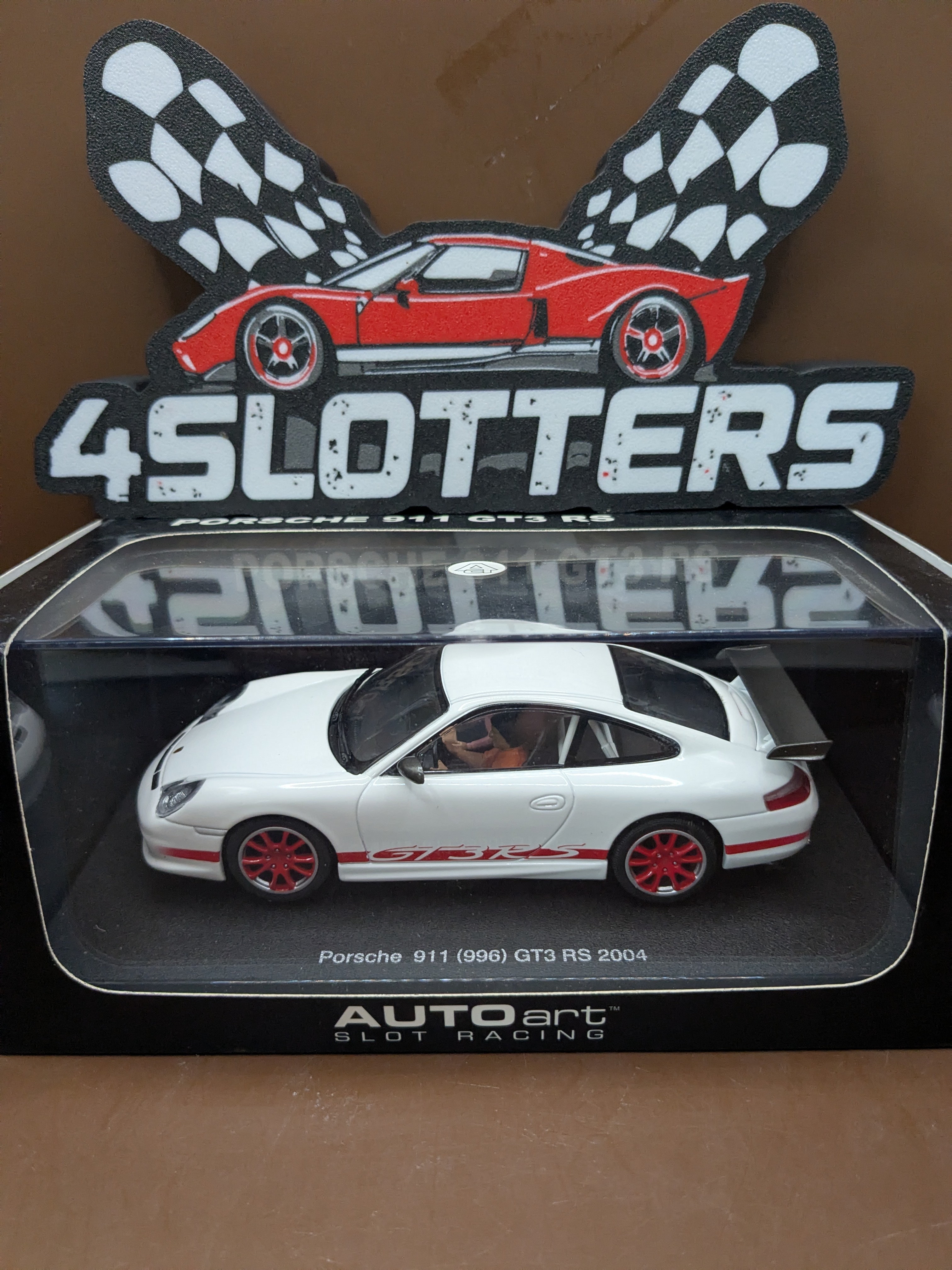 Autoart Porsche 911 (997) GT3 RS White Red Stripe
