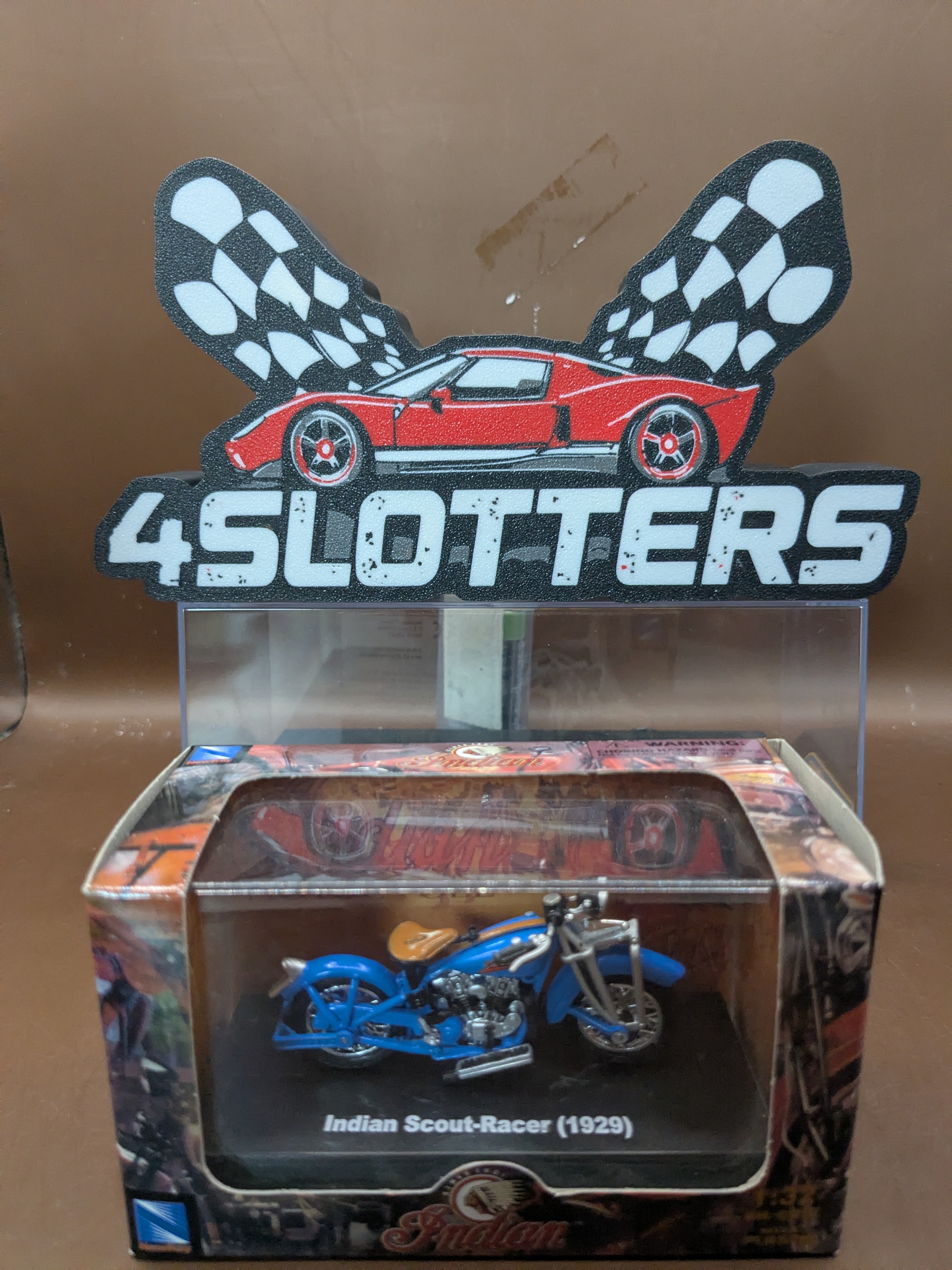 Motorcycle Indian Scout Racer 1/32