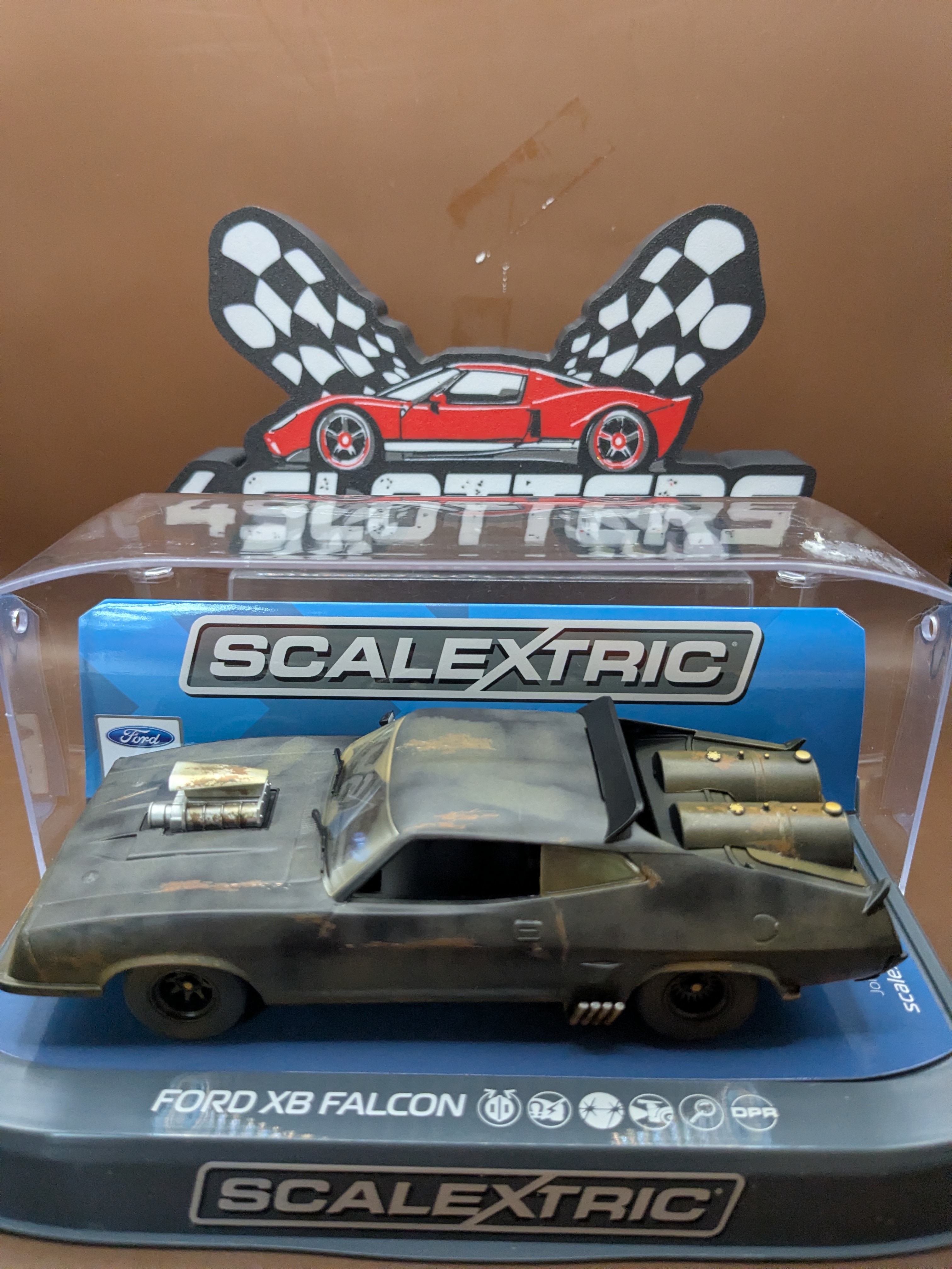 Scalextric Ford X8 Falcon Interceptor Mad Max Weathered