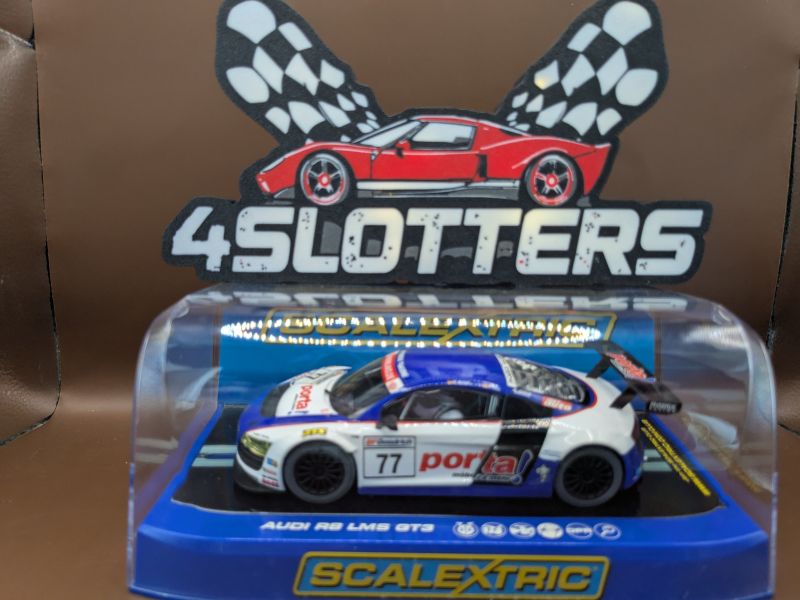 Scalextric Audi R8 LMS GT3 #77 Portal Phoenix Racing