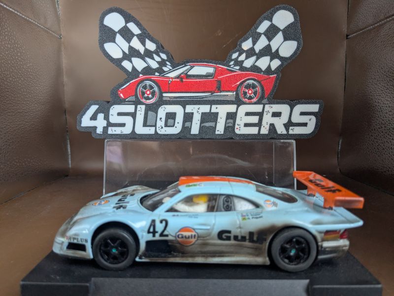 Ninco Mercedes CLK GTR Customised Gulf *USED*