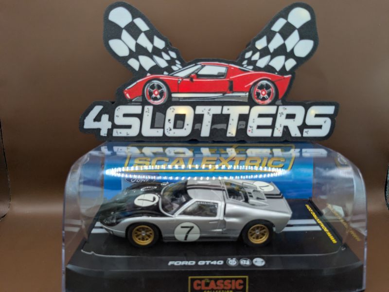 Scalextric Ford GT40 MK2 #7 Le Mans 1966