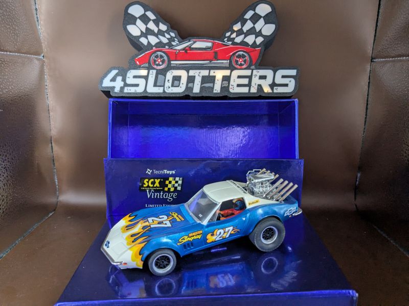 SCX Vintage Chevrolet Corvette #27 Dragster Stingray LIMITED