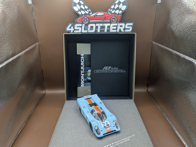 Fly Porsche 917K #24 Gulf 1000 km Barcelona 1971 Special Box