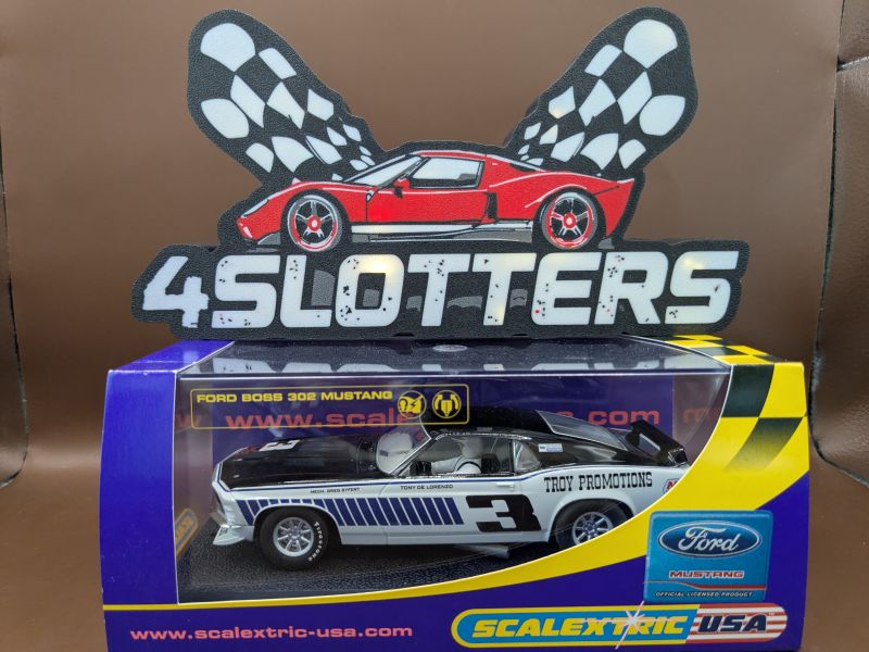 Scalextric Ford Mustang Boss 302 #3 Troy Promotions